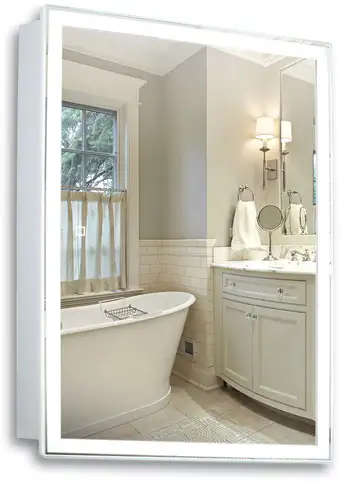 Silver Mirrors Шкаф с зеркалом Киотo flip 60х80 LED-00002474