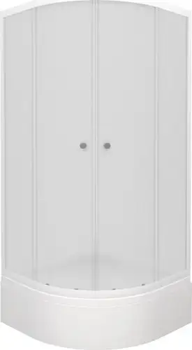 Душевой уголок Triton Вельвет Б1 90х90 (поддон 45) - изображение в каталоге