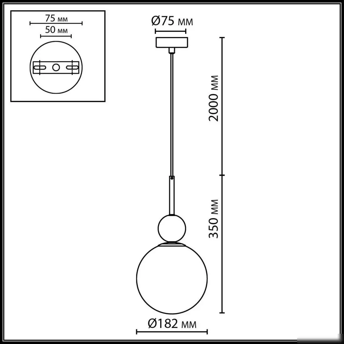 Подвесная люстра Odeon Light Lolla 4361/1A – фото товара