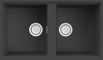 Кухонная мойка Elleci Best 450 Undermount Antracite G59 LGB45059BSO - изображение в каталоге