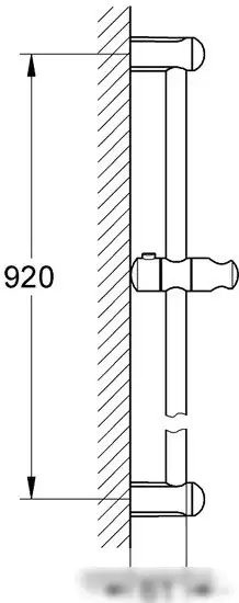 Душевая штанга Grohe 27524000 - фото товара