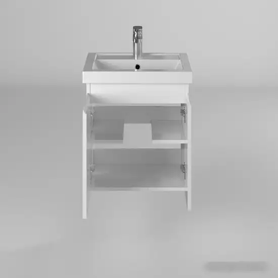 Briz Тумба подвесная Бьелла 50 с умывальником Фостер – фото товара