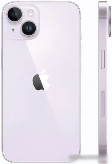 Смартфон Apple iPhone 14 128GB (фиолетовый) – фото товара