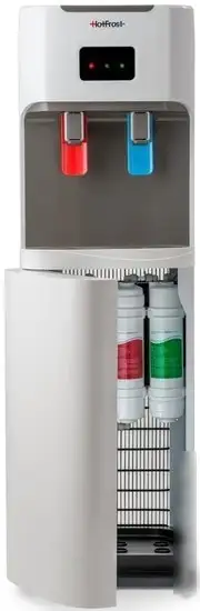 Кулер для воды HotFrost V115PUF с фильтрами (белый/серый) – фото товара