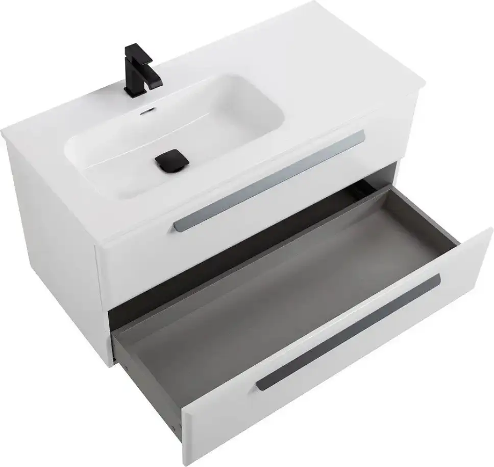 Cezares Тумба под умывальник ECO-CER-N-1000-2C-SO-BL-L – фото товара