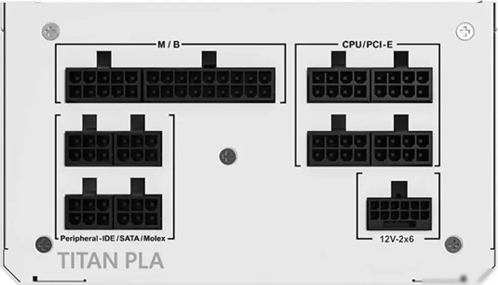 Блок питания Montech TITAN PLA 750W – фото товара