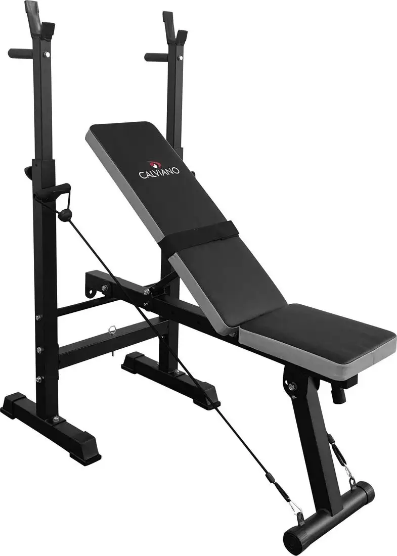 Силовая скамья Calviano 1008 (серый/черный) – фото товара