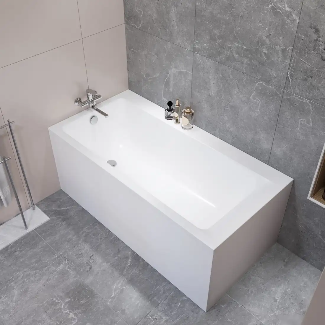 Ванна Lauter Seraphina 160x80 2112160L (с каркасом) - фото товара