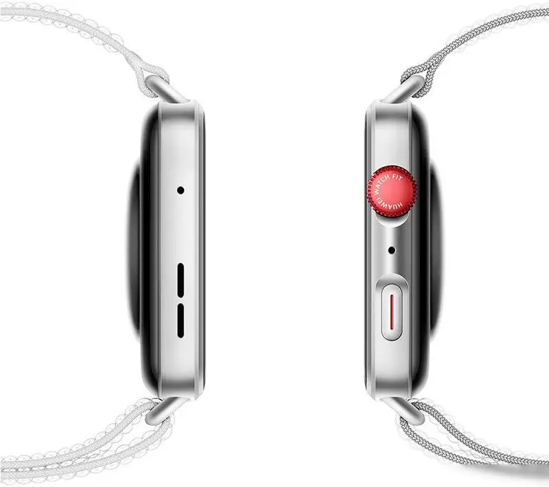 Умные часы Huawei Watch FIT 4 (серебристый, с серым нейлоновым ремешком, международная версия) – фото товара