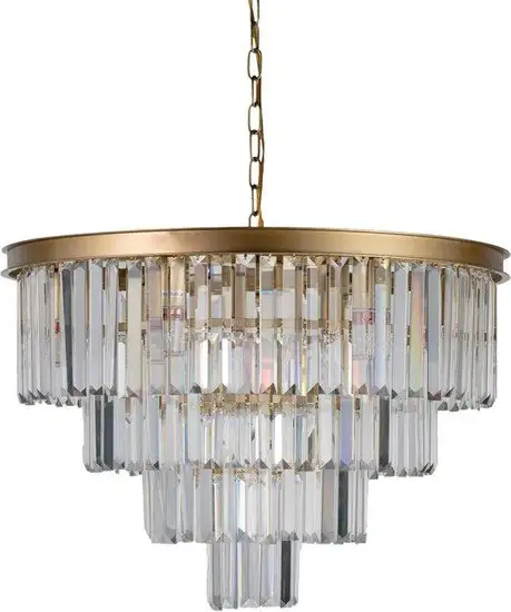 Подвесная люстра LOFT IT Prism Clear 10019/600C Gold – фото товара