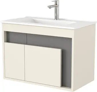 Дабер Тумба под умывальник 016 60 Т16.6.0.19 (бежевый/серый) – изображение в каталоге