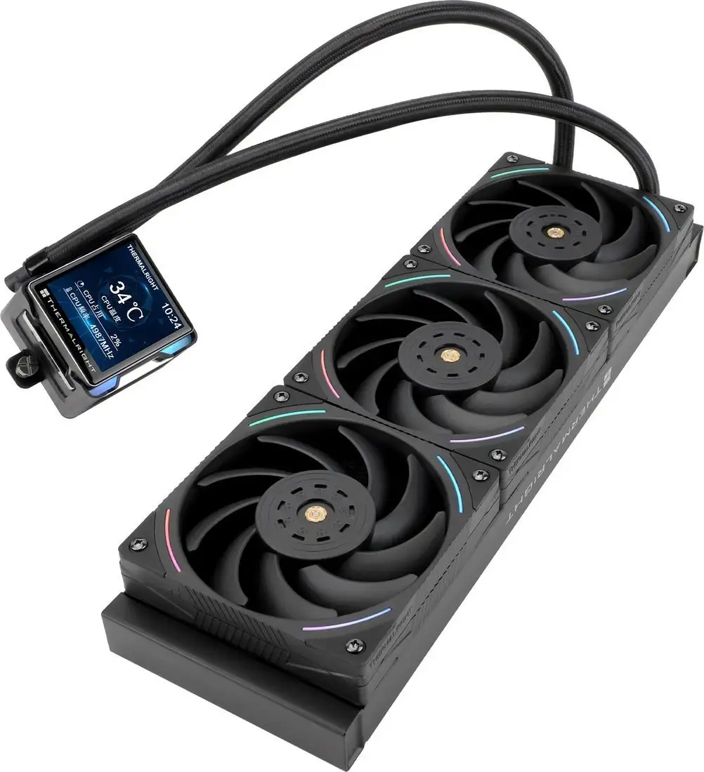 Система жидкостного охлаждения для процессора Thermalright Elite Vision 360 ARGB (черный) – фото товара
