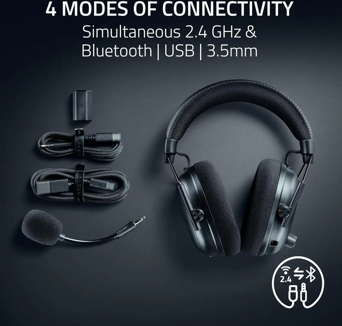 Наушники Razer BlackShark V3 Pro (черный) – фото товара