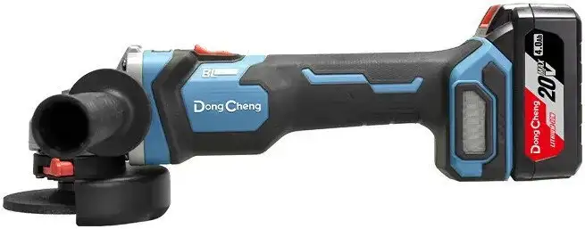 Угловая шлифмашина DongCheng DCSM03-125 Type EM (с 2-мя АКБ, кейс) – фото товара