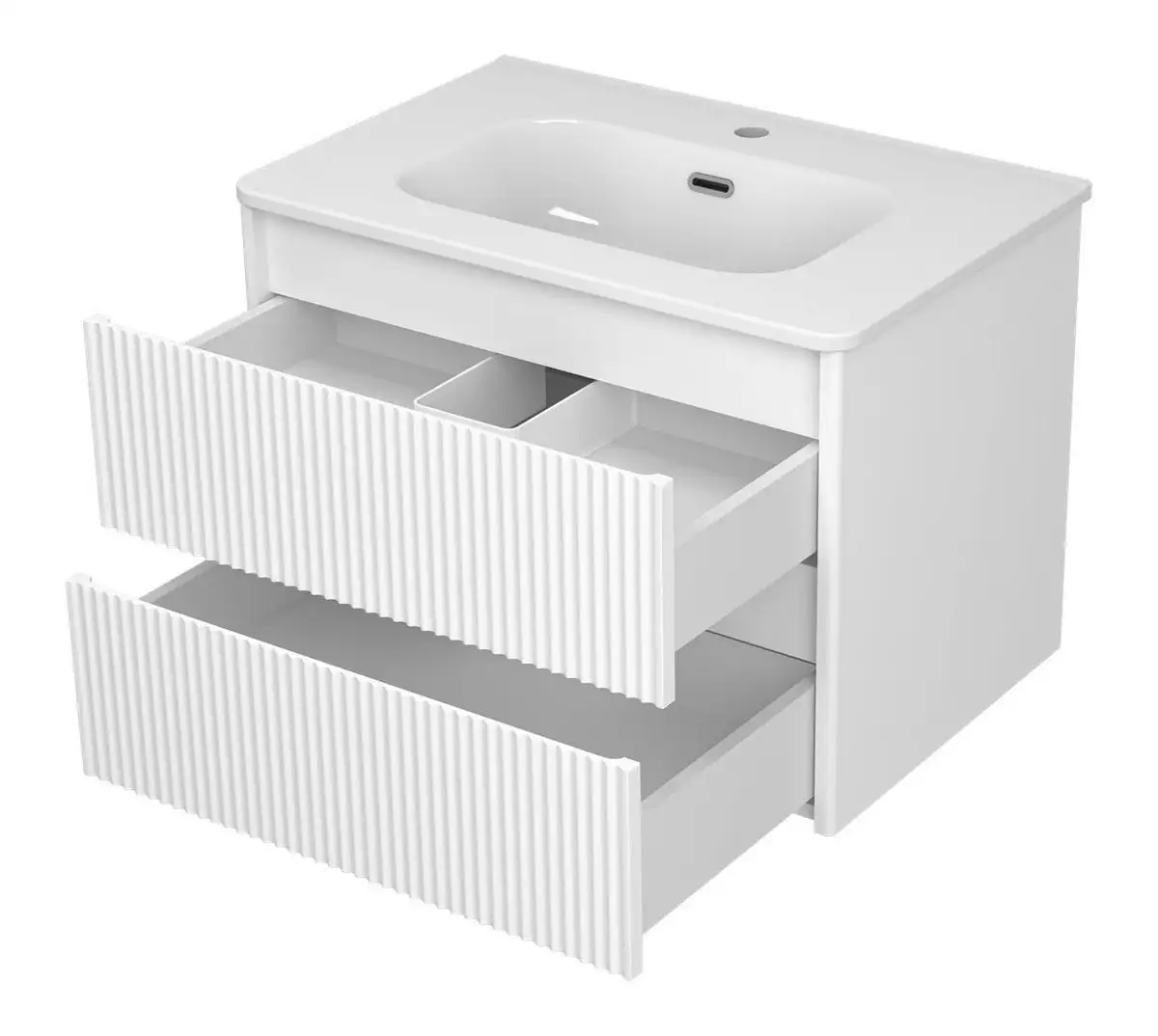 Brevita Тумба с умывальником Riva 70 RIV-07070-0102Я+B-OND070-01 – фото товара