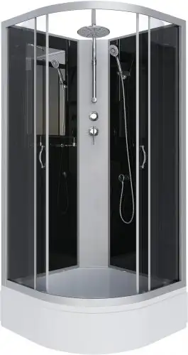 Душевая кабина Niagara NG-3503-14BKT 80x80x215 (тонированное стекло) - изображение в каталоге