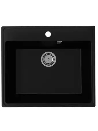 Кухонная мойка Ulgran QUARTZ Forte 580-07 (уголь) - изображение в каталоге