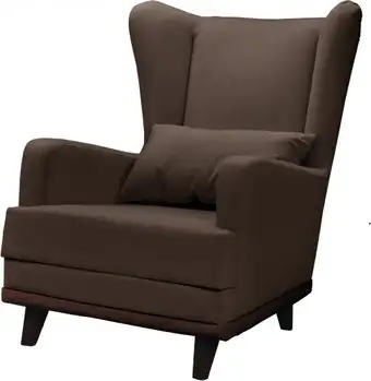Интерьерное кресло Mio Tesoro Ритм (Velutto 23/шоколад) – изображение в каталоге