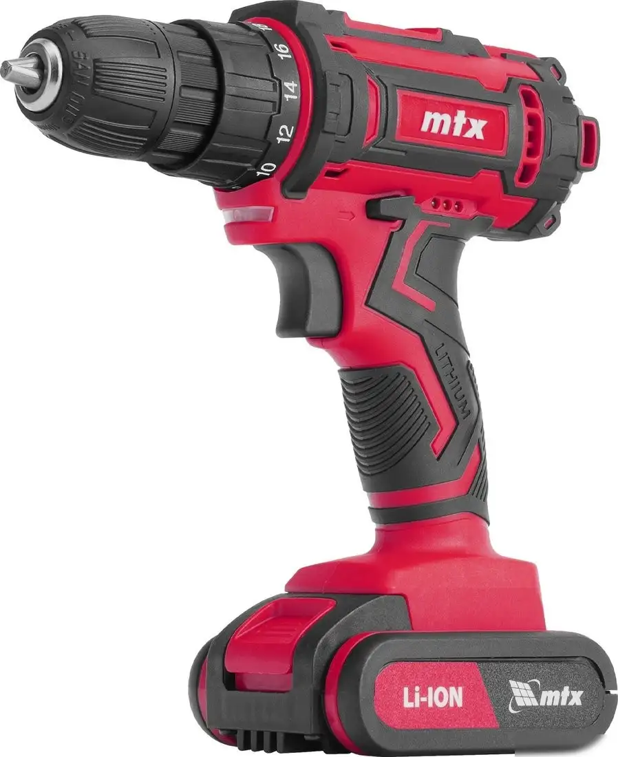 Дрель-шуруповерт MTX CDS-20 (с 2-мя АКБ, кейс) – фото товара