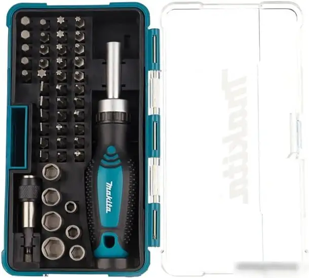 Набор торцевых головок и бит Makita B-36170 (47 предметов) – фото товара