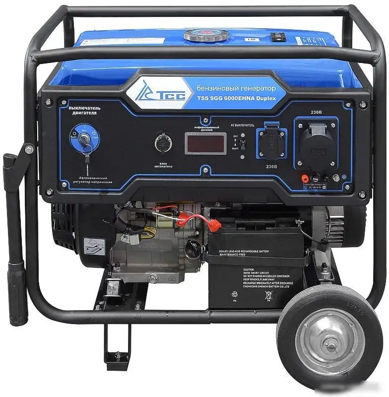 Бензиновый генератор ТСС SGG 6000EHNA Duplex – фото товара