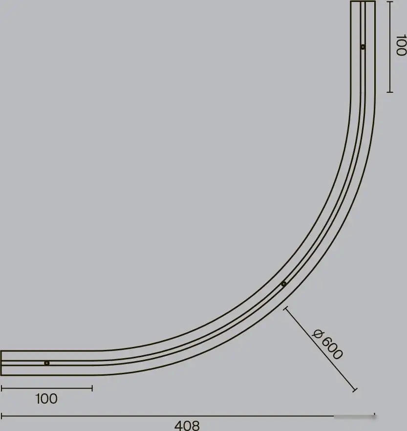 Коннектор питания шинопровода Maytoni Technical Accessories for tracks Levity TRA184-R600-12B – фото товара