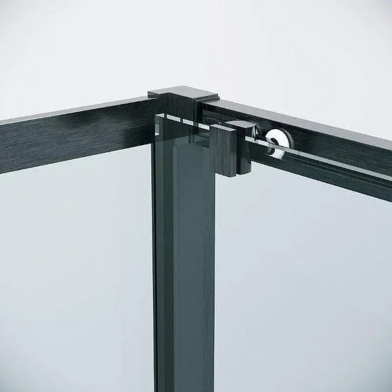 Душевой уголок Grossman Cosmo 130х100х195 120.K33.02.1310.42.00 (графит сатин/стекло прозрачное) - фото товара
