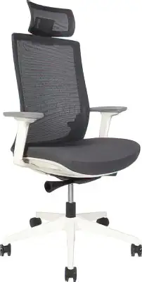 Кресло Norden Ruby CH-312A-W-GG (белый/серый/серый)