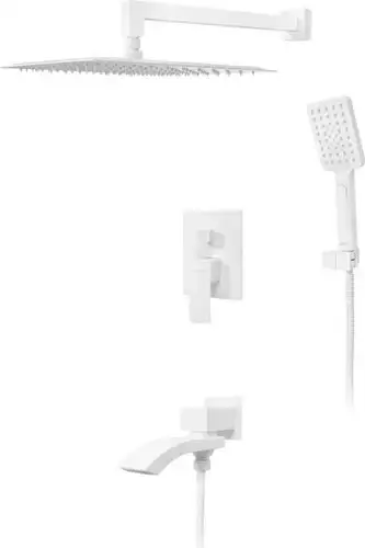 Душевая система Hansberge H6077 (белый) - изображение в каталоге