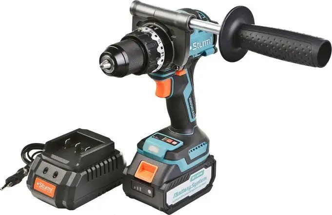 Ударная дрель-шуруповерт Sturm CD1655BLI (с 1-им АКБ, кейс) – фото товара