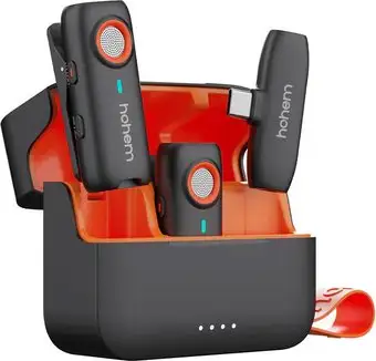 Радиосистема Hohem MIC-01 USB Type-C (2TX+1RX, черный) – изображение в каталоге