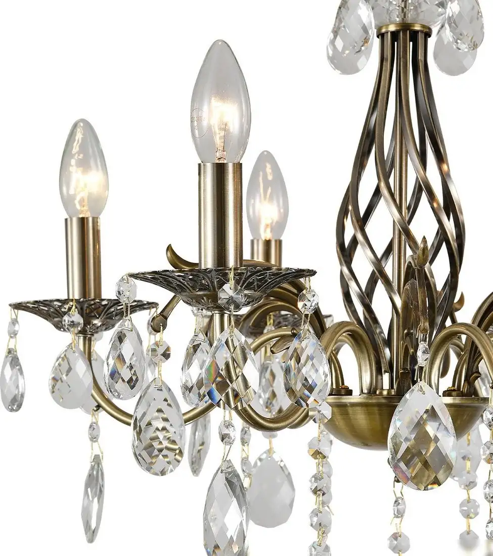 Подвесная люстра Escada 2107/6P (античная латунь) – фото товара