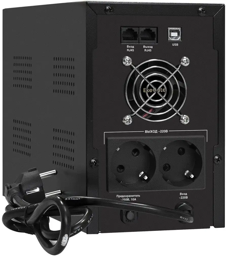 Источник бесперебойного питания ExeGate SpecialPro Smart LLB-2000.LCD.AVR.2SH.RJ.USB EX292632RUS – фото товара