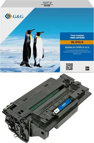 Картридж G&G GG-Q7551X (аналог HP Q7551X) – изображение в каталоге