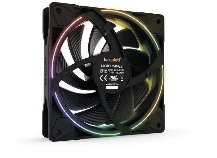 Набор вентиляторов be quiet! Light Wings 120mm high-speed Triple-Pack PWM BL077 – фото товара