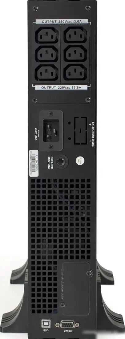 Источник бесперебойного питания ExeGate PowerExpert ULS-2000.LCD.AVR.C13.USB.RS232.SNMP.2U – фото товара