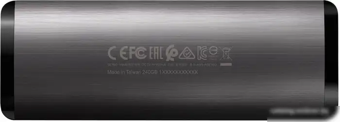 Внешний накопитель A-Data SE760 512GB ASE760-512GU32G2-CTI (титан) – фото товара