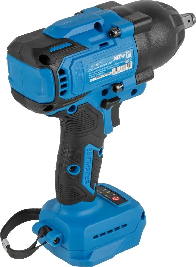 Гайковерт Bull SC 1807 1329723 (с 2-мя АКБ, кейс) – фото товара