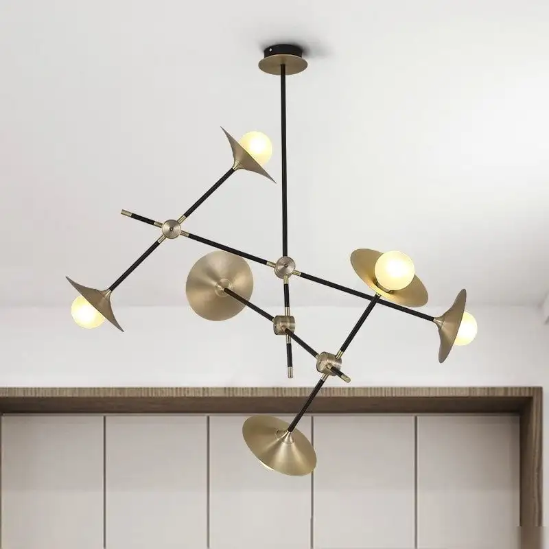 Подвесная люстра DeLight Collection 9256P/6 (gold) – фото товара