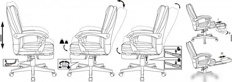 Офисное кресло Бюрократ CH-868N-BF (черный) – фото товара