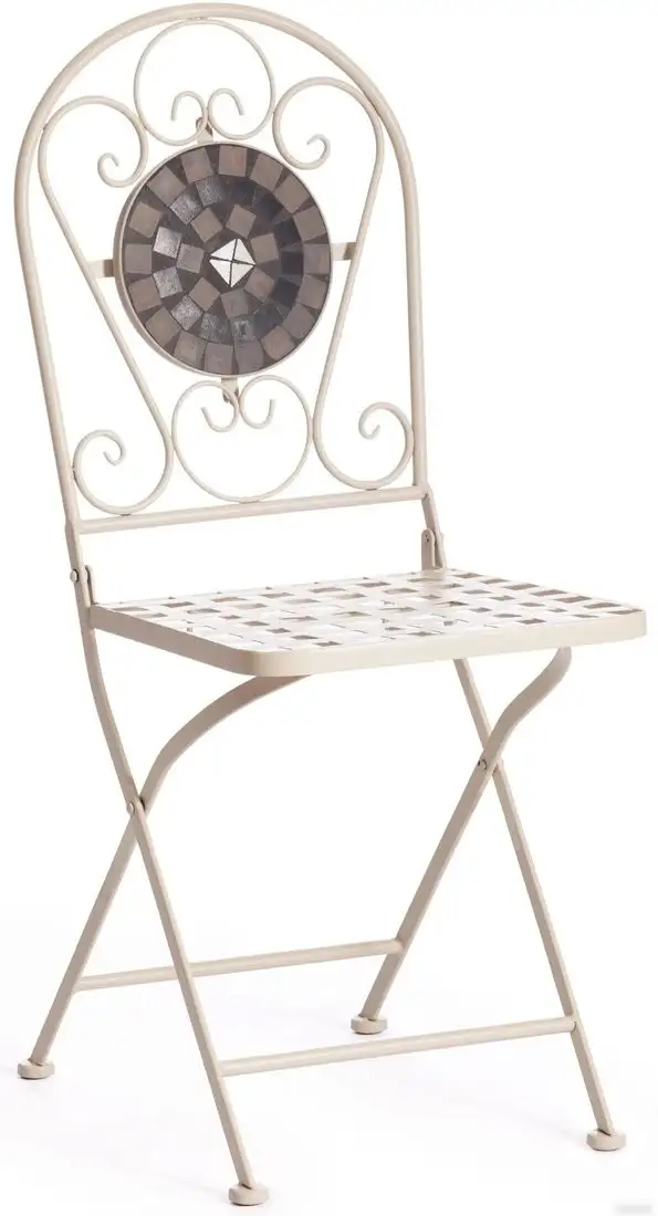 Стул TetChair Secret de Maison Vicenza (2 шт, белый/плитка калейдоскоп)