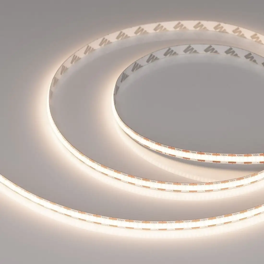 Светодиодная лента COB Arlight 9W/m 400LED/m CSP теплый белый 2.5М COB-X400-8mm 12V Warm3500 044588 – фото товара