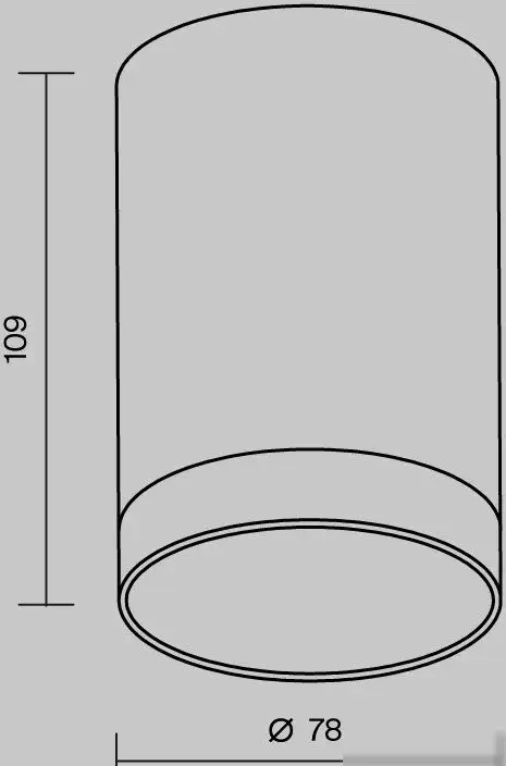 Уличный накладной светильник Maytoni Luxe O500CL-L10W3K – фото товара