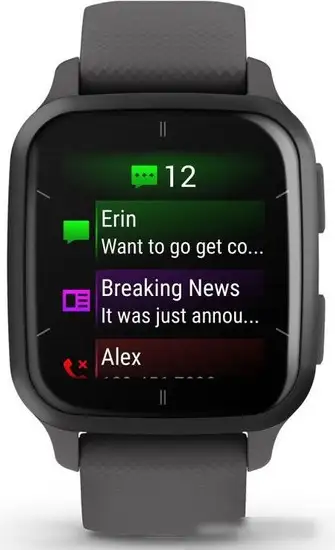 Умные часы Garmin Venu Sq 2 (темно-серый) – фото товара