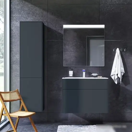 AM.PM Тумба под умывальник Inspire 2.0 80 M50AFHX0803GM (графит) – фото товара