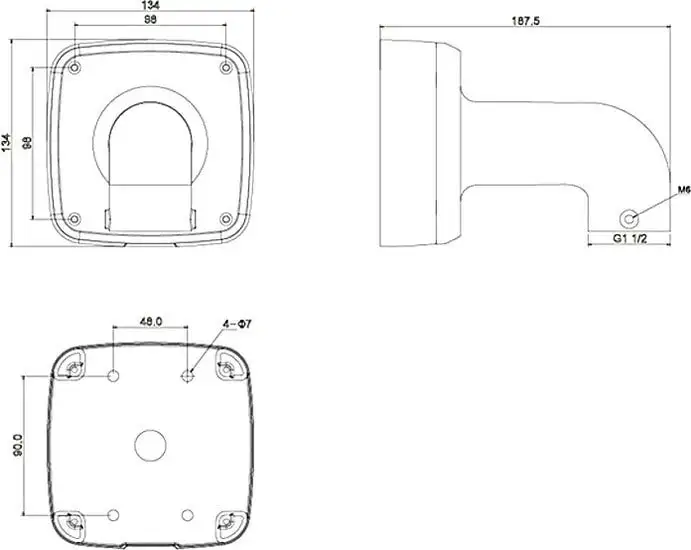 Кронштейн Dahua DH-PFB302S – фото товара