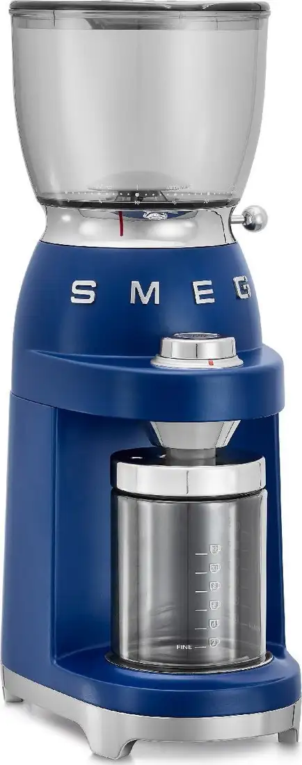 Электрическая кофемолка Smeg CGF01LVEU (синий) - фото товара