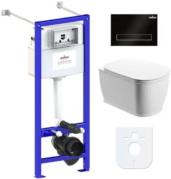 Унитаз Lavinia Boho Relfix Bell Pro Rimless 6 в 1 77050124 - изображение в каталоге