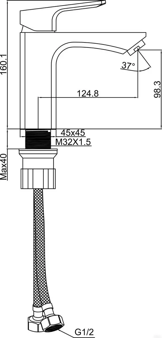 Смеситель Ekko EM1092 - фото товара