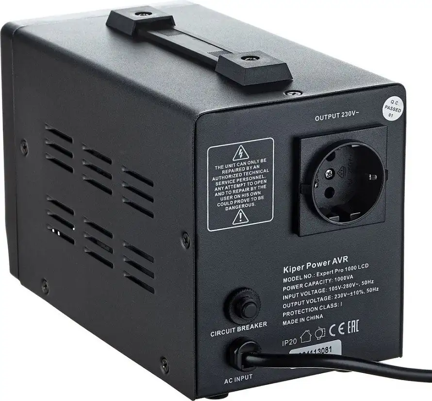 Стабилизатор напряжения Kiper Power Expert Pro 1000 LCD – фото товара